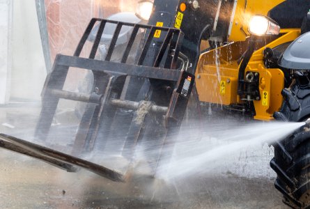 Equipment Power Washing